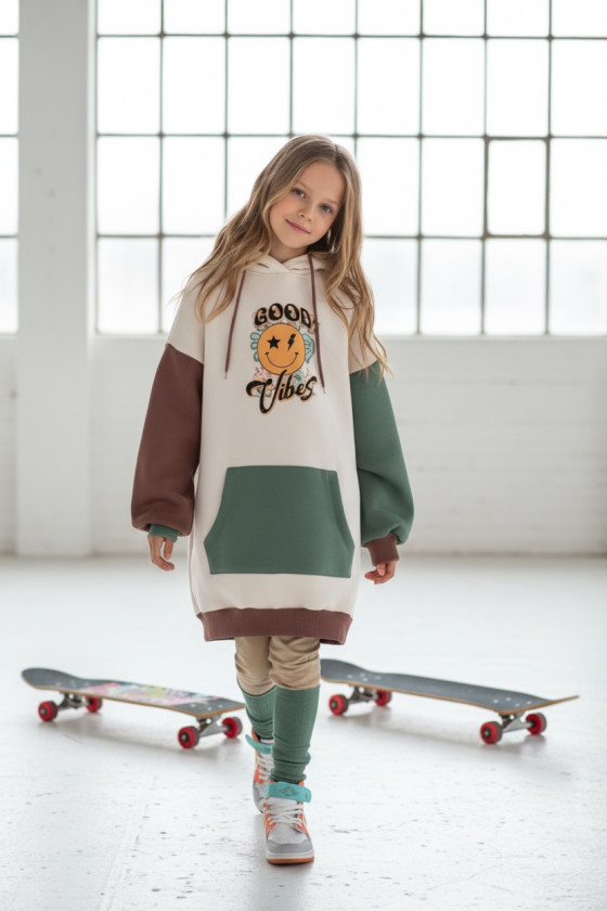 Bluza bawełniana  dla dziewczynki bluza do szkoły bluza bawełniana odzież dziecięca Sówka