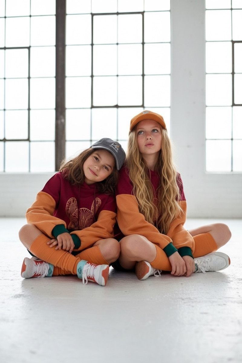 Długa bluza i getry Buldożek