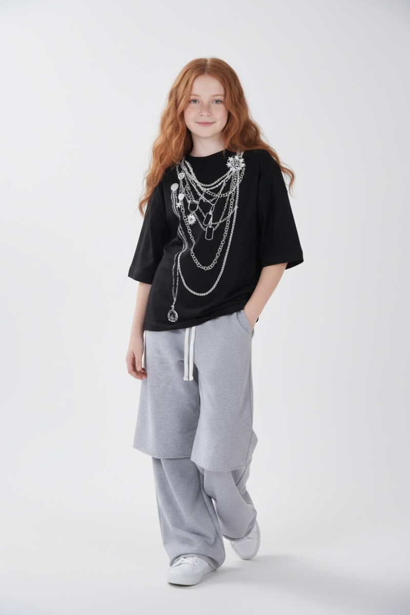 Spodnie dresowe Double szare