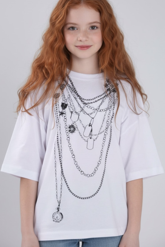 copy of T-shirt Biżu Czarny