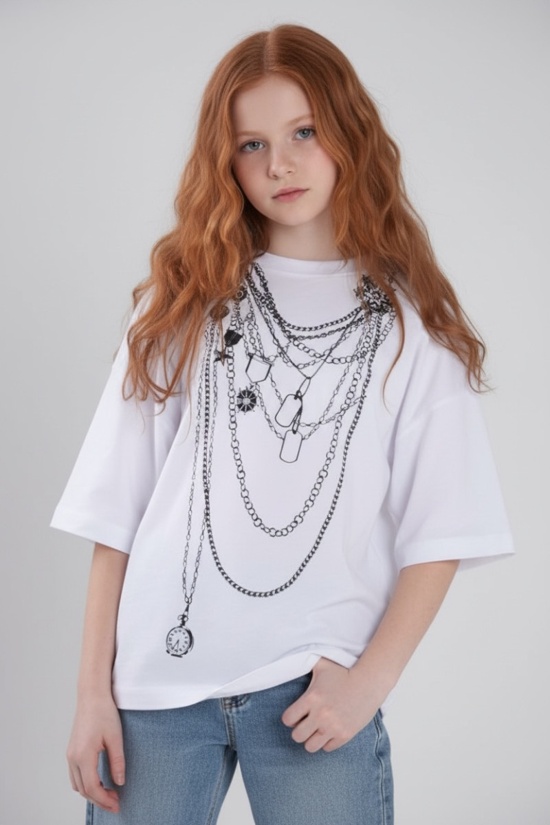 copy of T-shirt Biżu Czarny