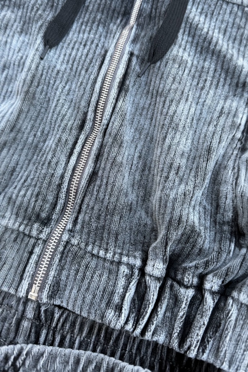 Komplet bluza i spodnie Welur Prążkowany