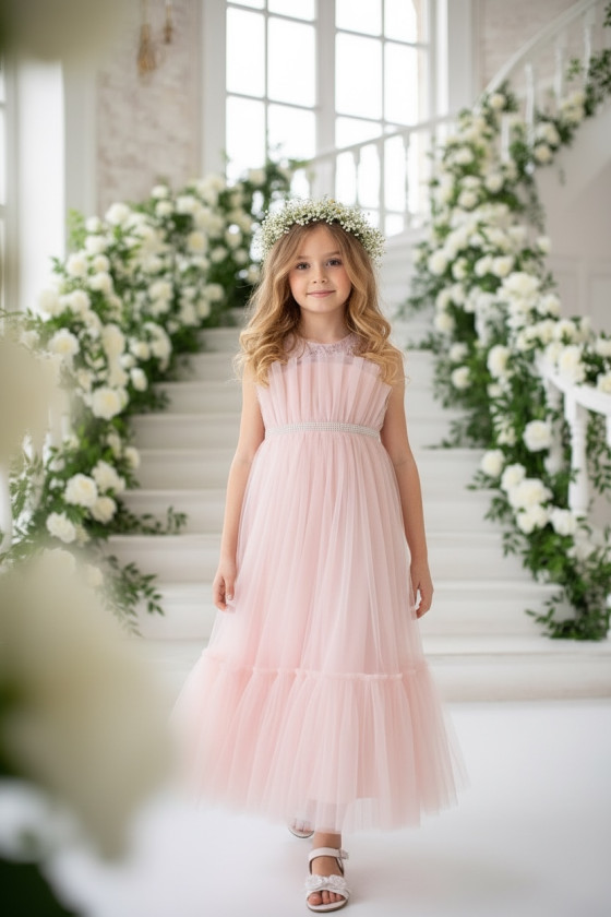 Sukienka balowa dla dziewczynki sukienka na przebranie sukienka komunijna komunia sukienka dla druhny sukienka weselna odzież dz