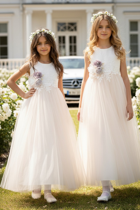 Sukienka dla dziewczynki sukienka elegancka dla dziewczynki sukienka wyjściowa dla dziewczynki odzież dziecięca Sówka