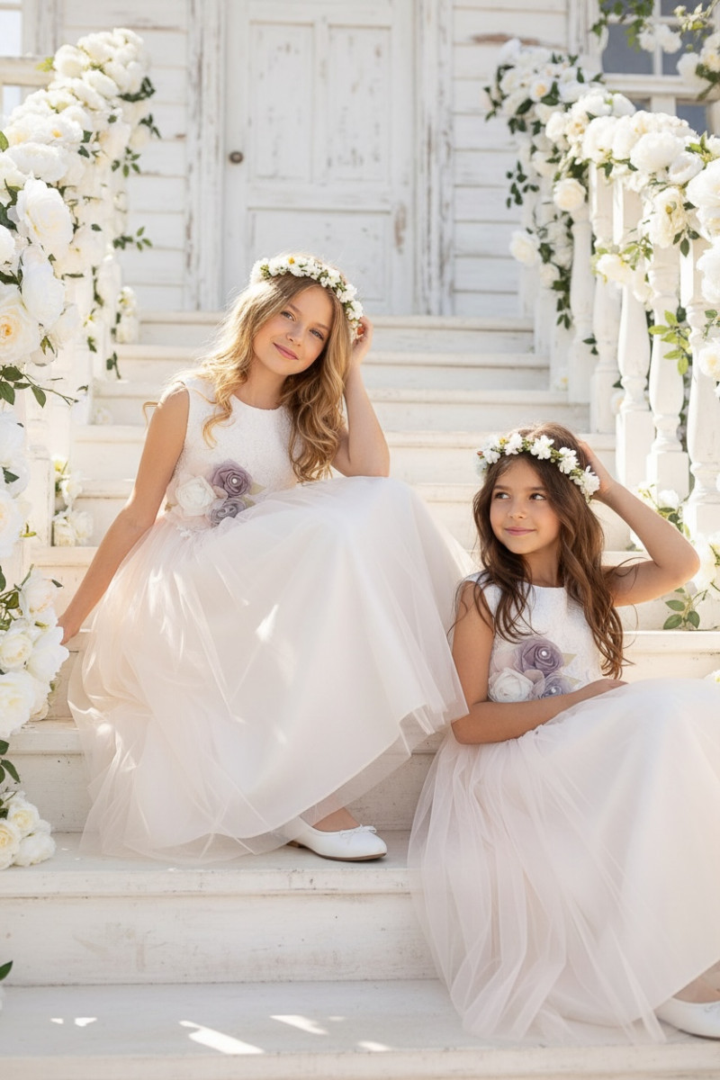 Sukienka dla dziewczynki sukienka elegancka dla dziewczynki sukienka wyjściowa dla dziewczynki odzież dziecięca Sówka