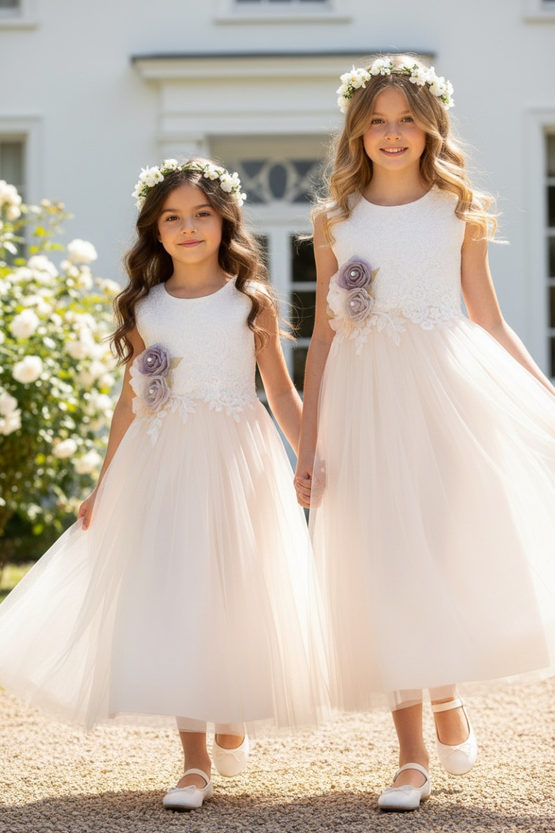 Sukienka dla dziewczynki sukienka elegancka dla dziewczynki sukienka wyjściowa dla dziewczynki odzież dziecięca Sówka