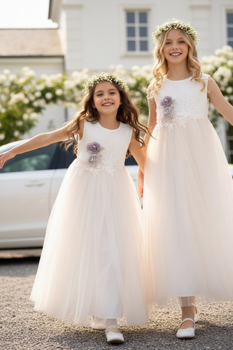 Sukienka dla dziewczynki sukienka elegancka dla dziewczynki sukienka wyjściowa dla dziewczynki odzież dziecięca Sówka