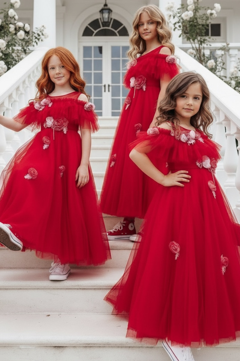 Sukienka balowa dla dziewczynki sukienka na przebranie sukienka komunijna komunia sukienka dla druhny sukienka weselna odzież dz