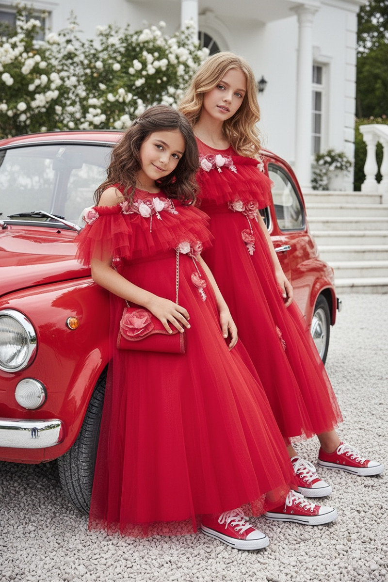 Sukienka balowa dla dziewczynki sukienka na przebranie sukienka komunijna komunia sukienka dla druhny sukienka weselna odzież dz