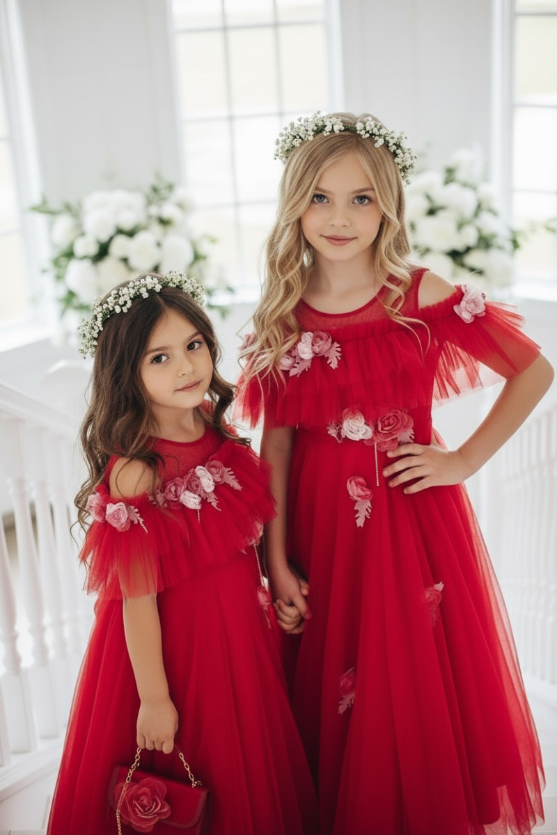 Sukienka balowa dla dziewczynki sukienka na przebranie sukienka komunijna komunia sukienka dla druhny sukienka weselna odzież dz