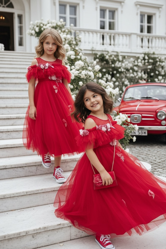 Sukienka balowa dla dziewczynki sukienka na przebranie sukienka komunijna komunia sukienka dla druhny sukienka weselna odzież dz