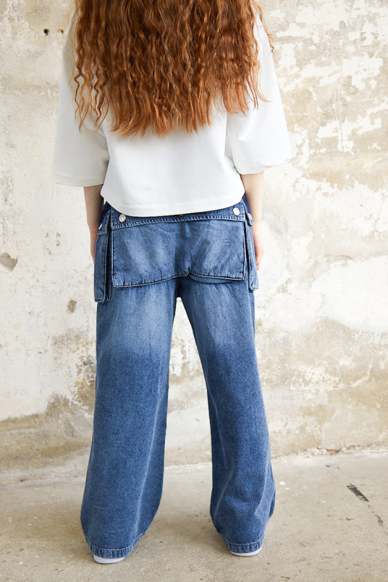 Spodnie jeans Pocet Blue