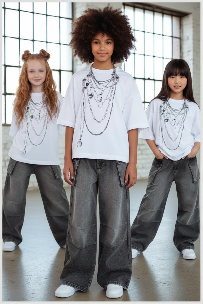 Spodnie jeans Pocet grafit