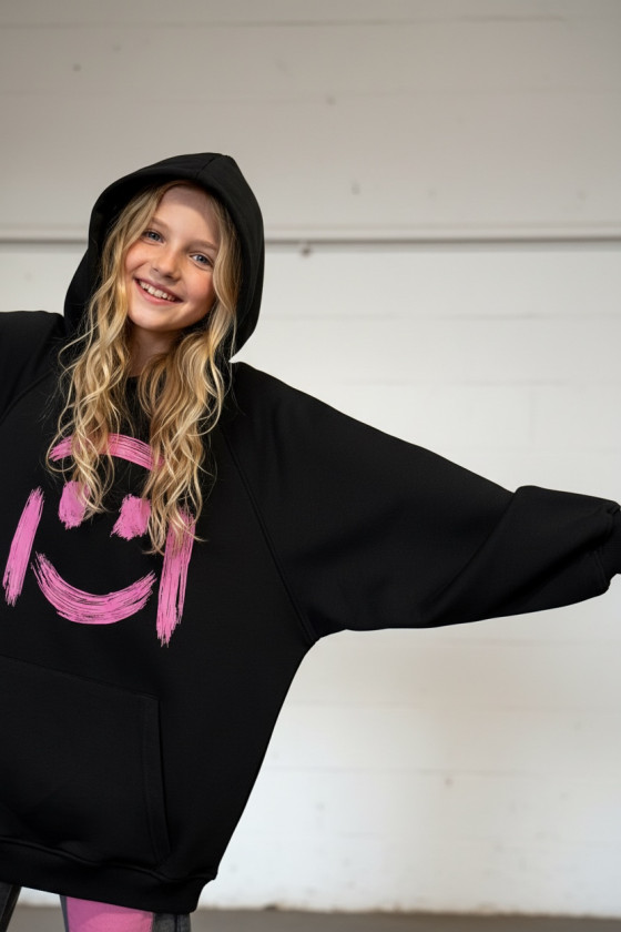 Bluza Smile Czarna