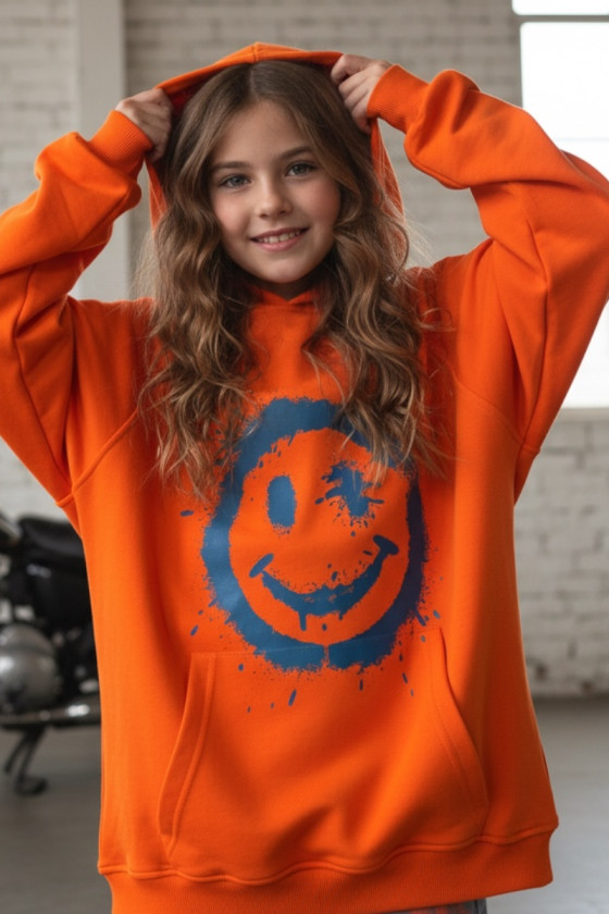 Bluza Smile Orange