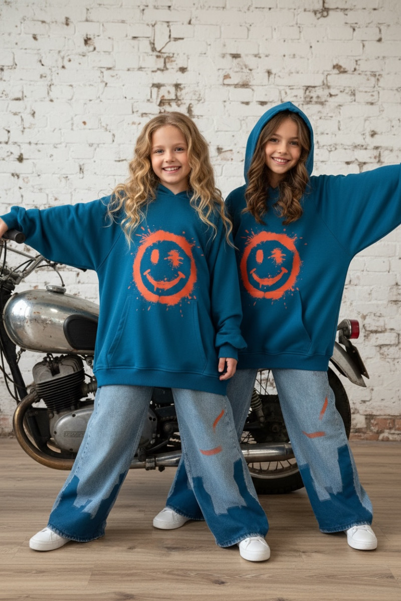 Spodnie jeansowe Hand Paint Orange