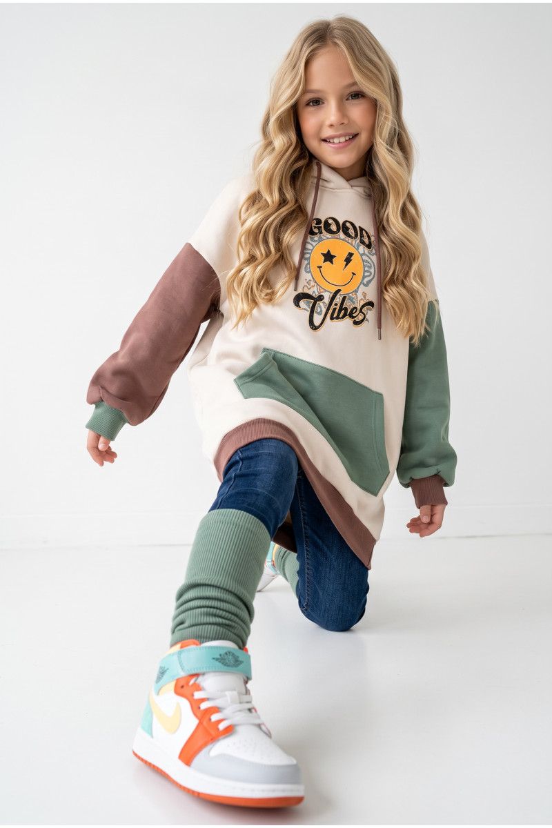 Bluza bawełniana  dla dziewczynki bluza do szkoły bluza bawełniana odzież dziecięca Sówka