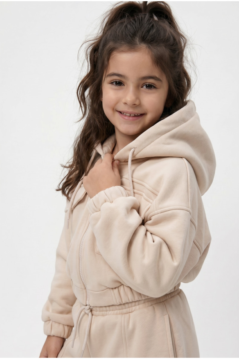 Komplet bluza i spodnie Gigi ecru