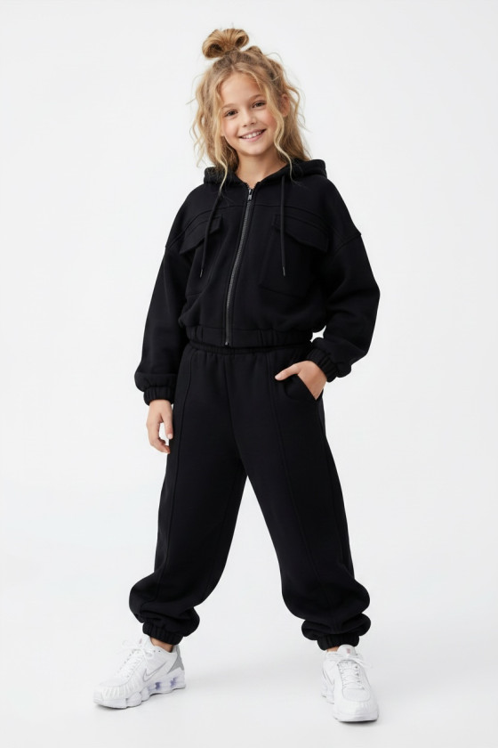 Komplet bluza i spodnie Gigi Czarny