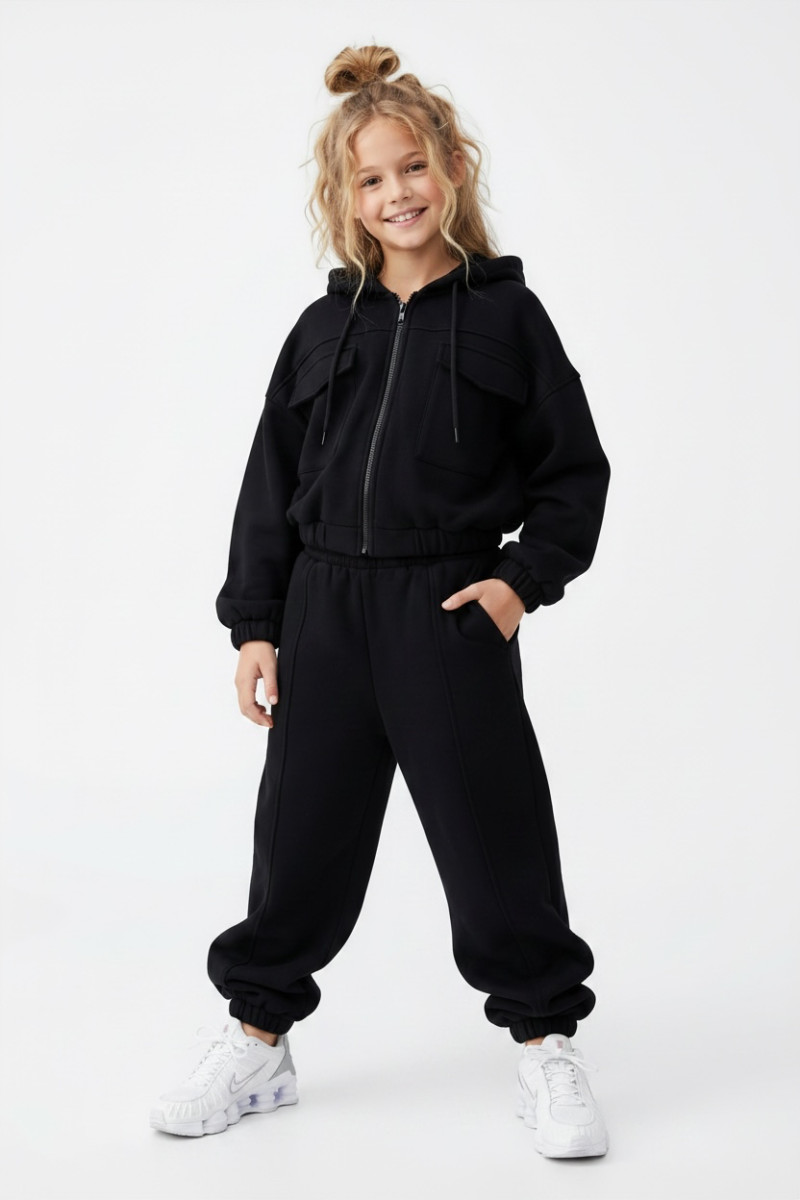 Komplet bluza i spodnie Gigi Czarny
