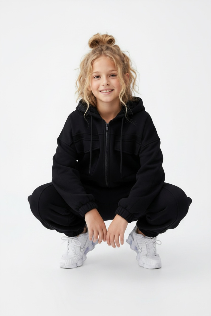 Komplet bluza i spodnie Gigi Czarny