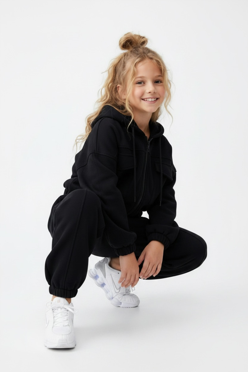 Komplet bluza i spodnie Gigi Czarny