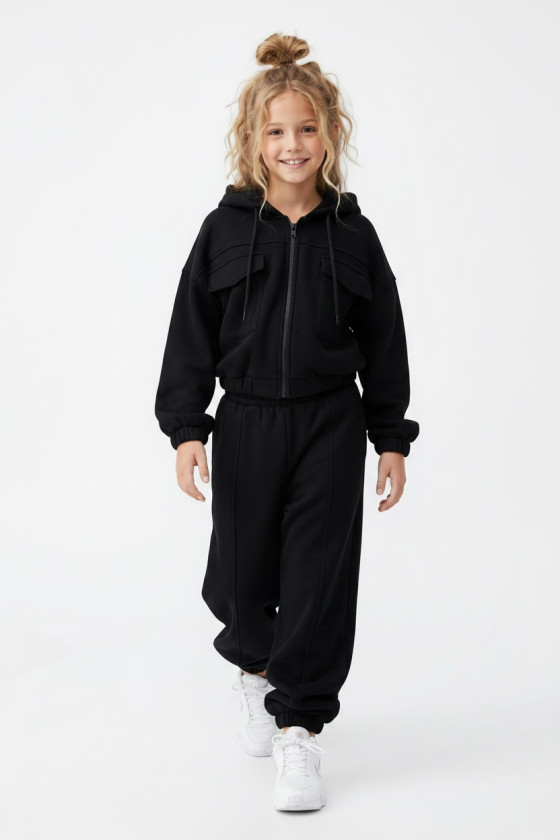 Komplet bluza i spodnie Gigi Czarny