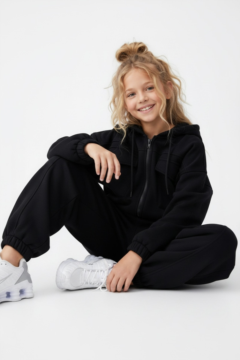 Komplet bluza i spodnie Gigi Czarny