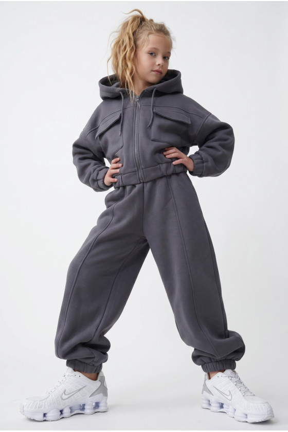 Komplet bluza i spodnie Gigi Grafit