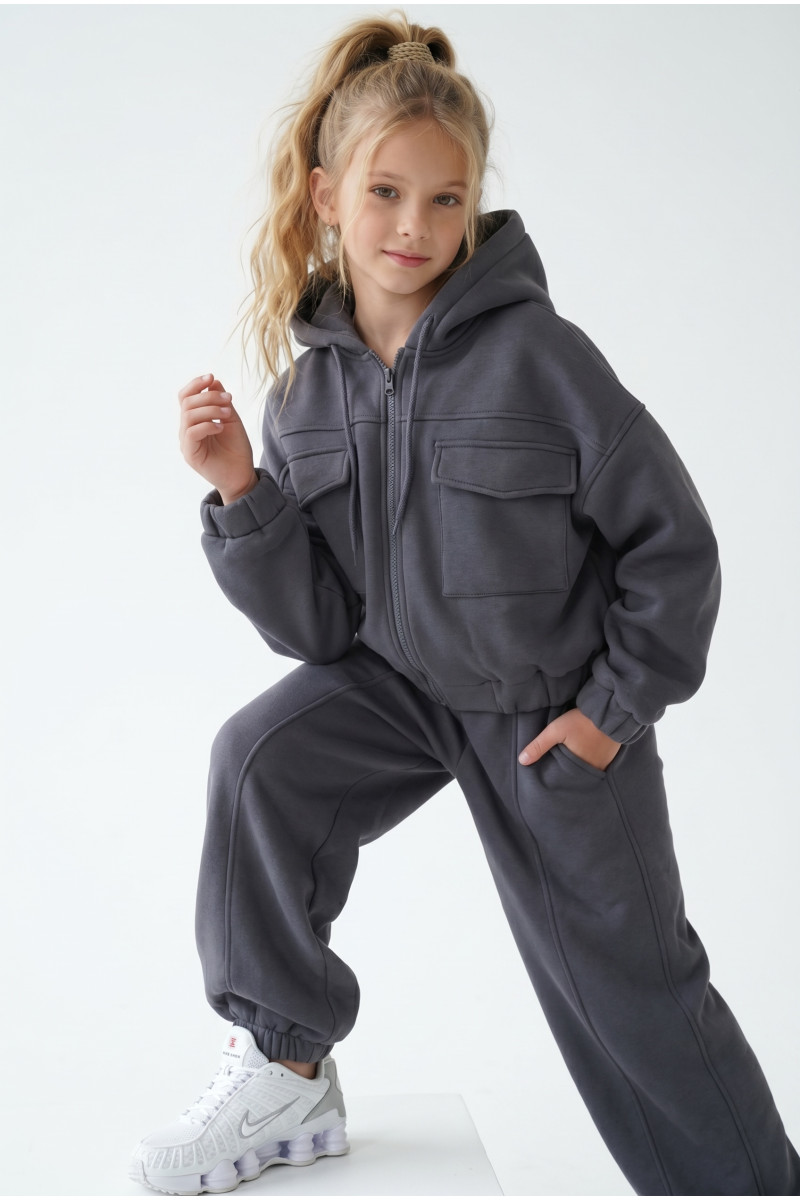 Komplet bluza i spodnie Gigi Grafit
