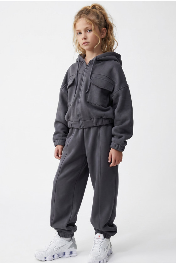 Komplet bluza i spodnie Gigi Grafit