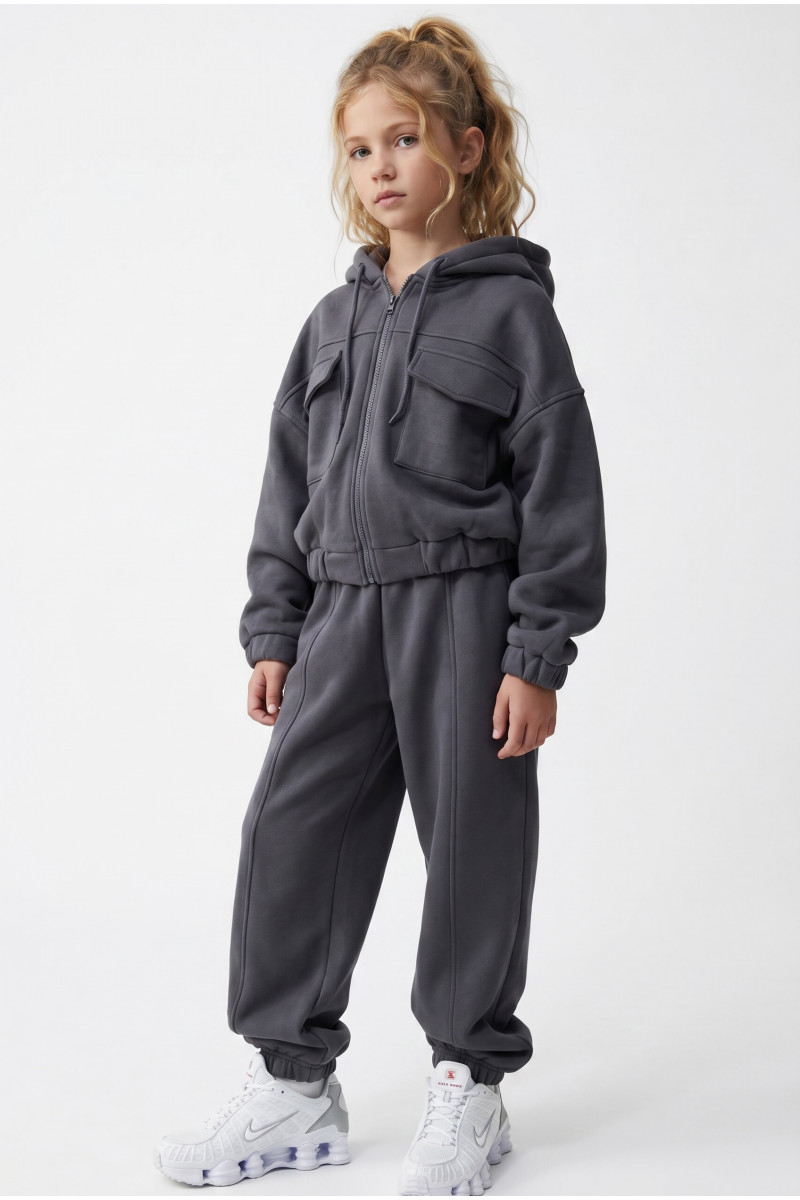 Komplet bluza i spodnie Gigi Grafit