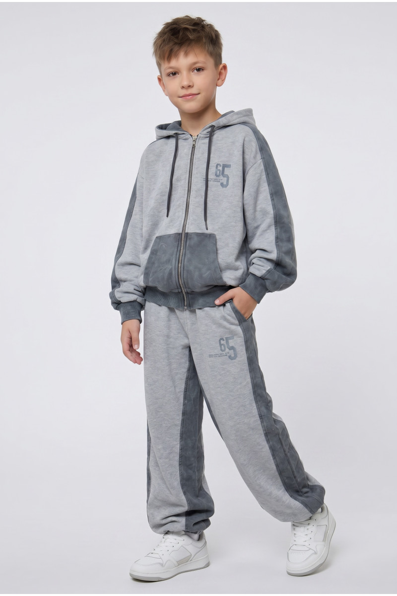 Komplet bluza rozpinana i spodnie 65