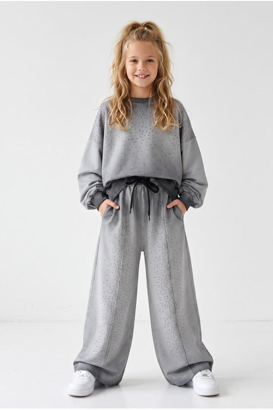 Komplet bluza i spodnie Silver Dots