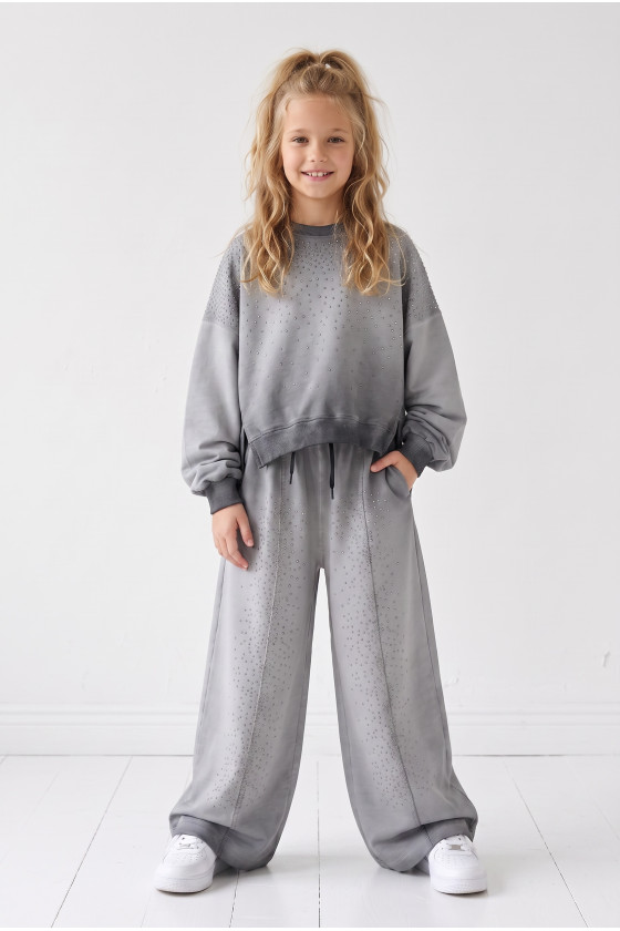 Komplet bluza i spodnie Silver Dots