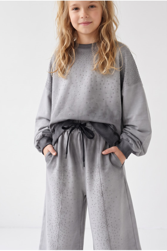Komplet bluza i spodnie Silver Dots