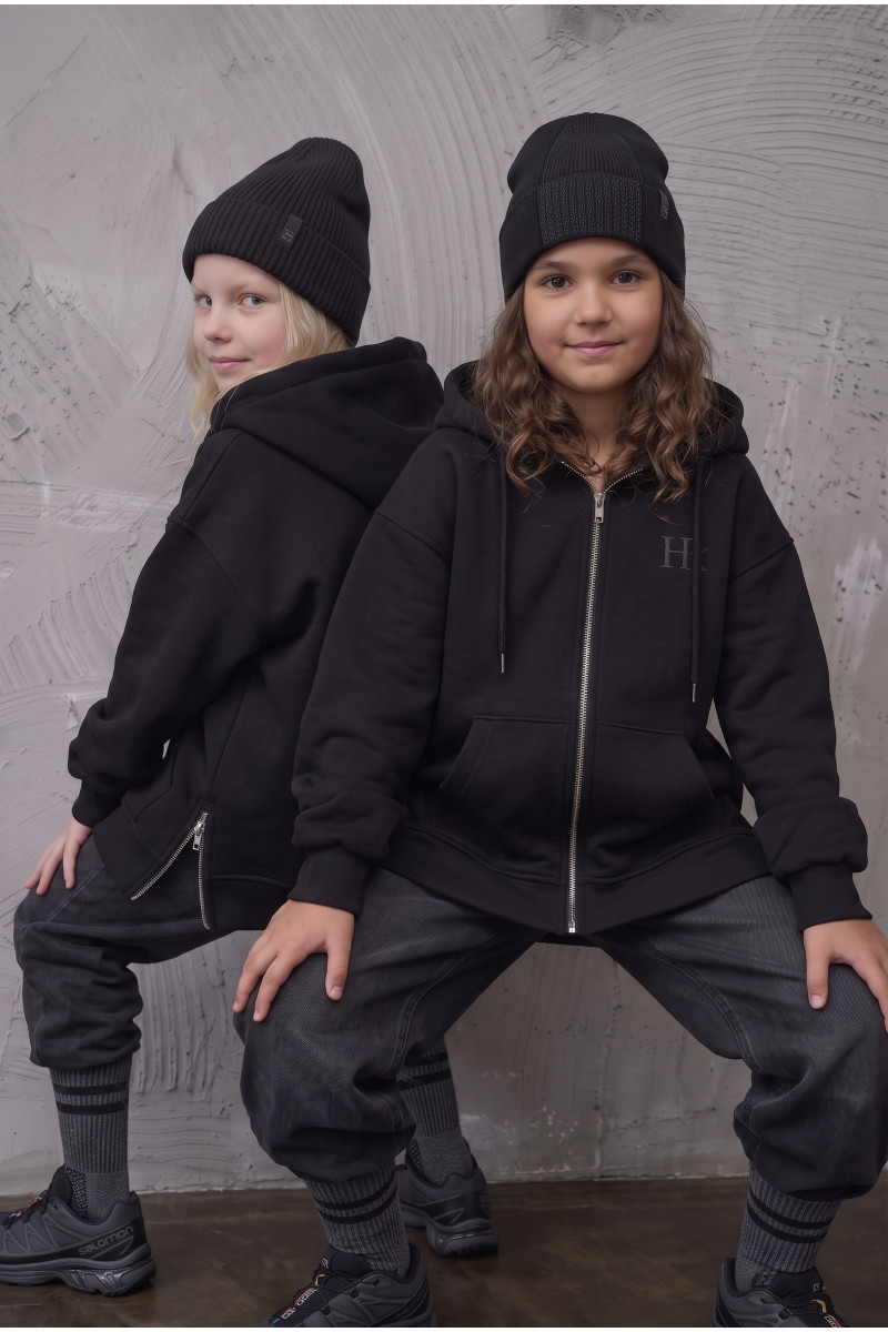 Bluza z szelkami czarna