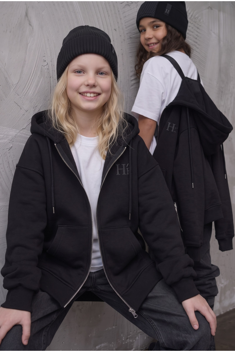 Bluza z szelkami czarna