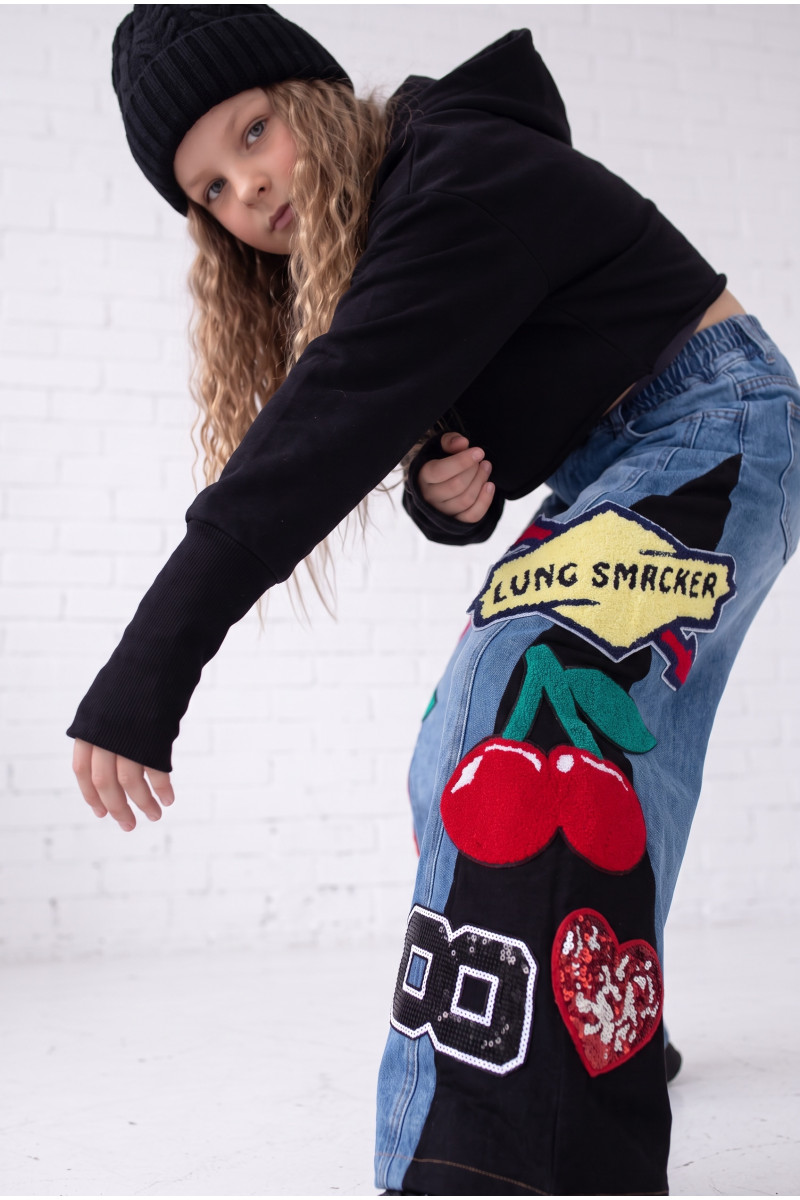 Spodnie jeansowe Red and Black