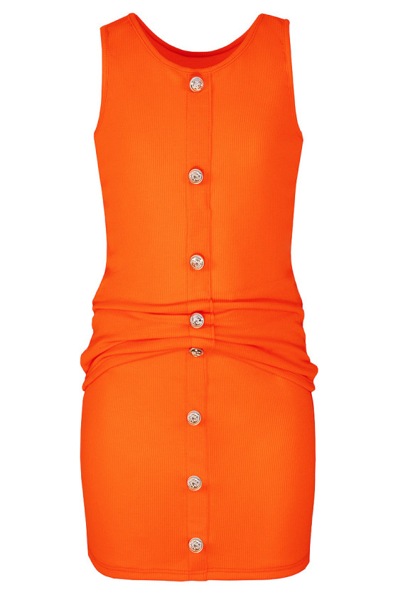 Komplet dla dziewczynki Florka bluzka i spódnica orange